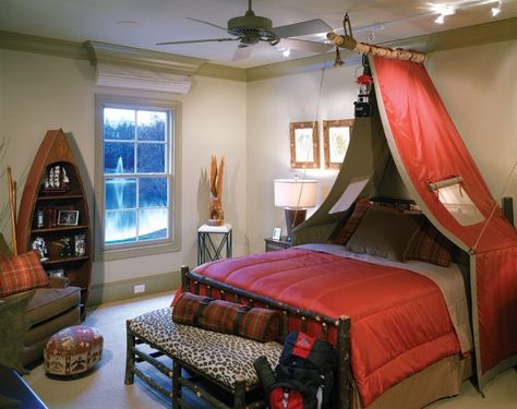 cool room with camping theme luxazin