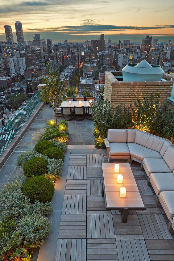 amazing modern rooftop garden luxazin